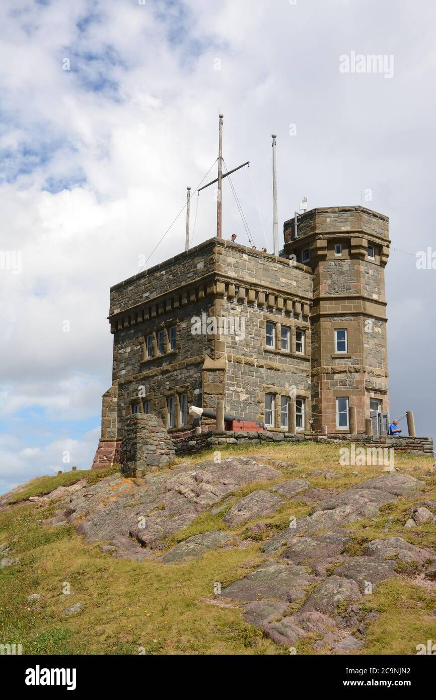 Signal Hill st john's, Terranova Foto Stock