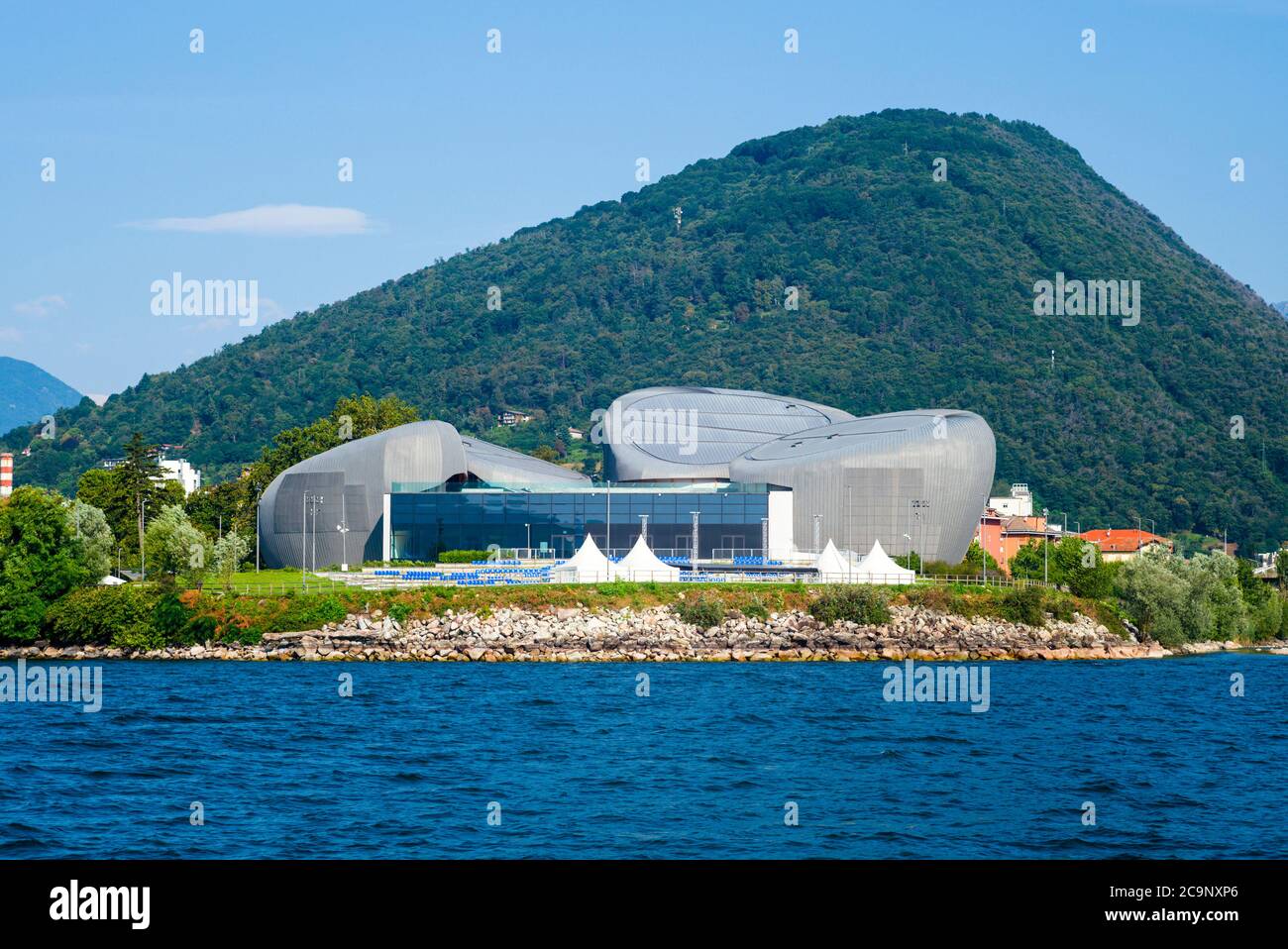Sala eventi a Intra, comune di Verbania, Italia Foto Stock