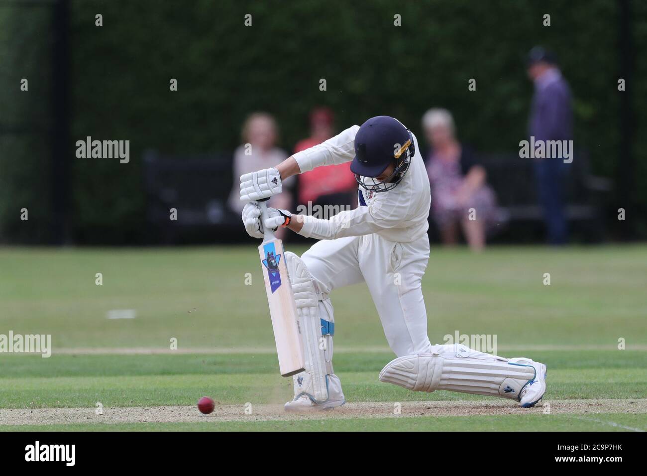 CHESTER LE STREET, INGHILTERRA. 1 AGOSTO 2020 - durante la partita del Bob Willis Trophy tra Durham e Yorkshire a Emirates Riverside, Chester le Street sabato 1 agosto 2020. (Credit: Mark Fletcher | MI News) Credit: MI News & Sport /Alamy Live News Foto Stock