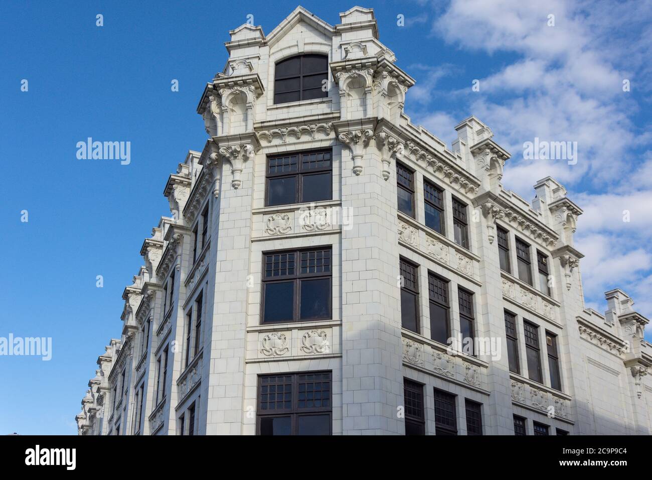 The Elite Building, Queen Street, Nottingham, Nottinghamshire, Inghilterra, Regno Unito Foto Stock