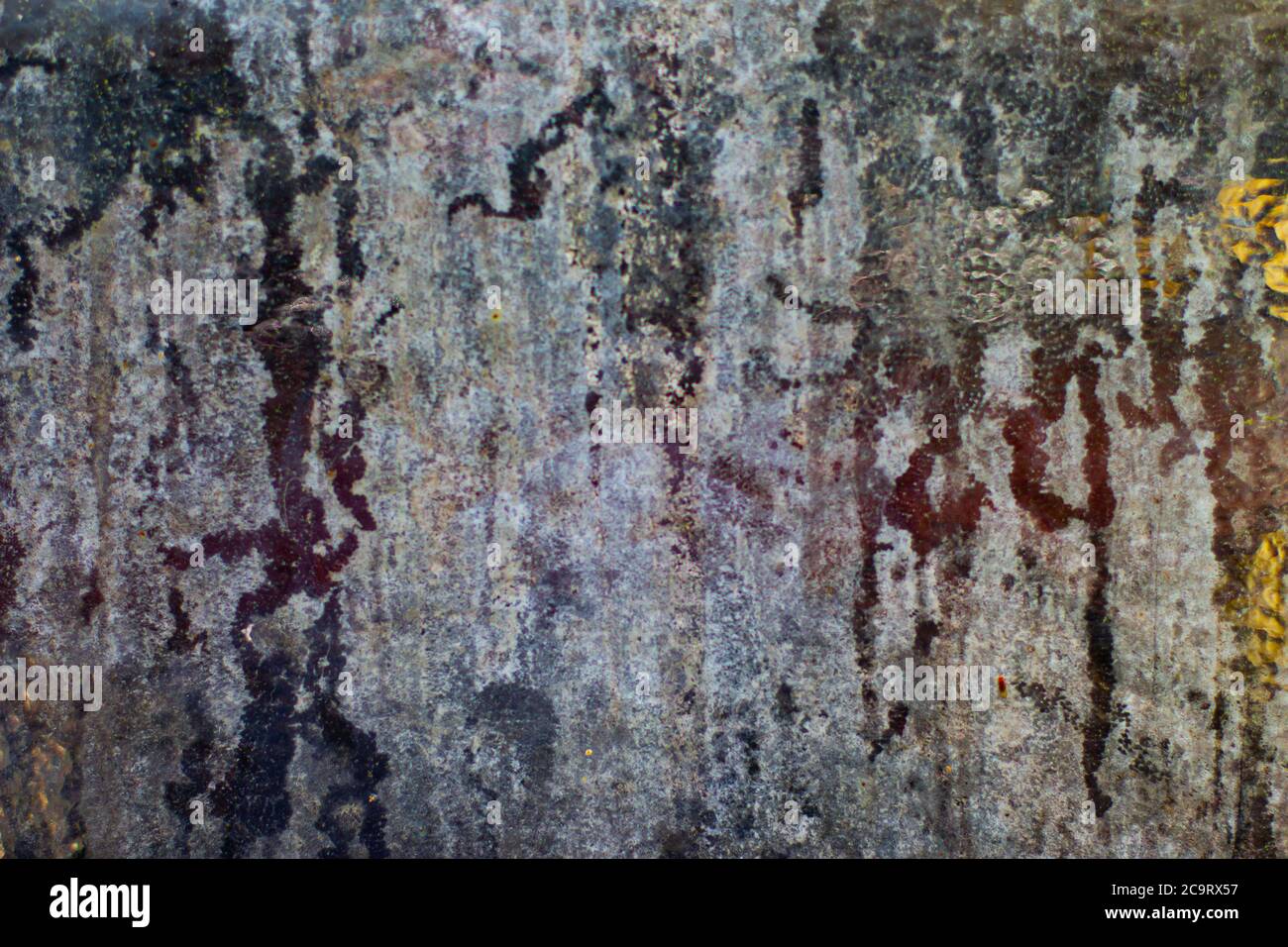 Vecchio tessuto di vetro sporco per lo sfondo Foto Stock