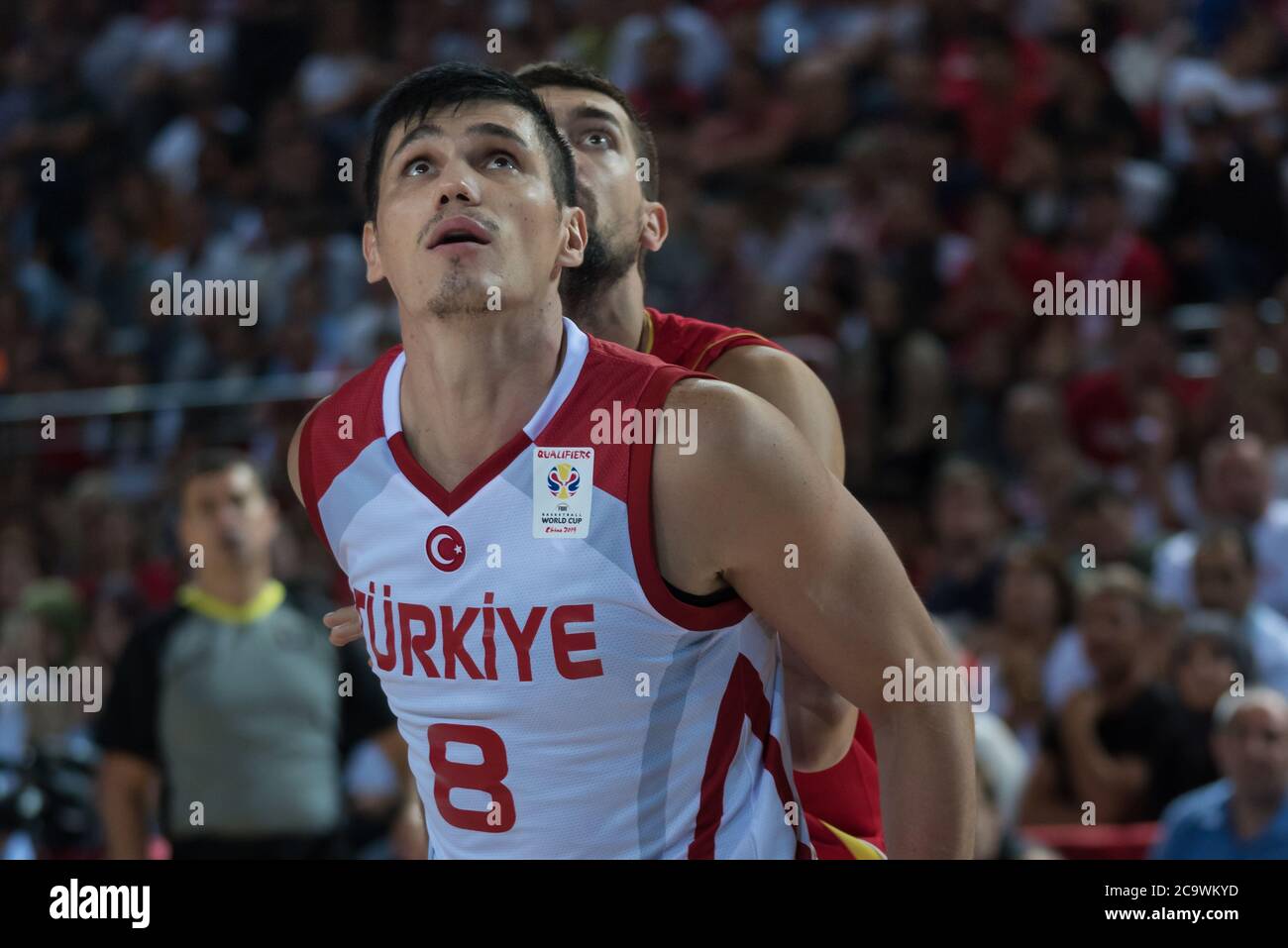 14.09.2018. Ankara, Turchia. FIBA Basketball Men's World Cup 2019: Turchia vs Montenegro ad Ankara Arena, Ankara. Foto Stock