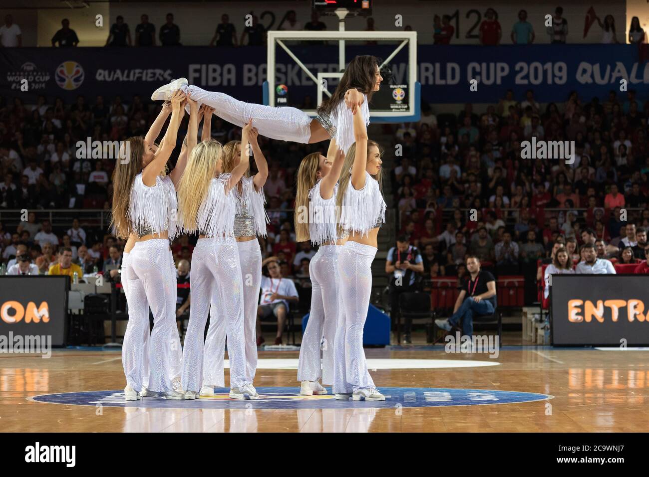 28.06.2018. Ankara, Turchia. FIBA Basketball Men's World Cup 2019 gioco di qualificazione: Turchia vs Ucraina ad Ankara Arena, Ankara. Foto Stock