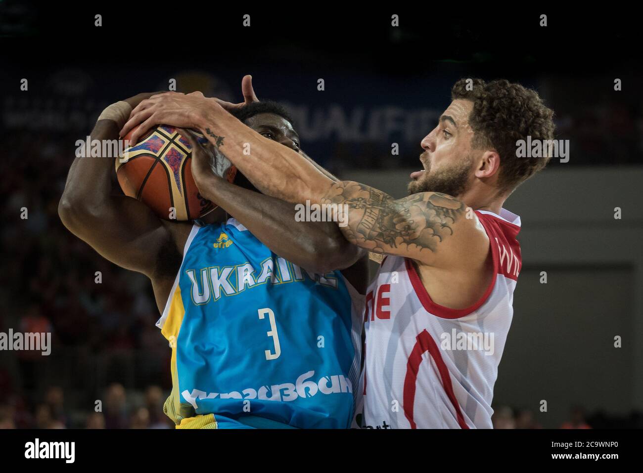 28.06.2018. Ankara, Turchia. FIBA Basketball Men's World Cup 2019 gioco di qualificazione: Turchia vs Ucraina ad Ankara Arena, Ankara. Foto Stock