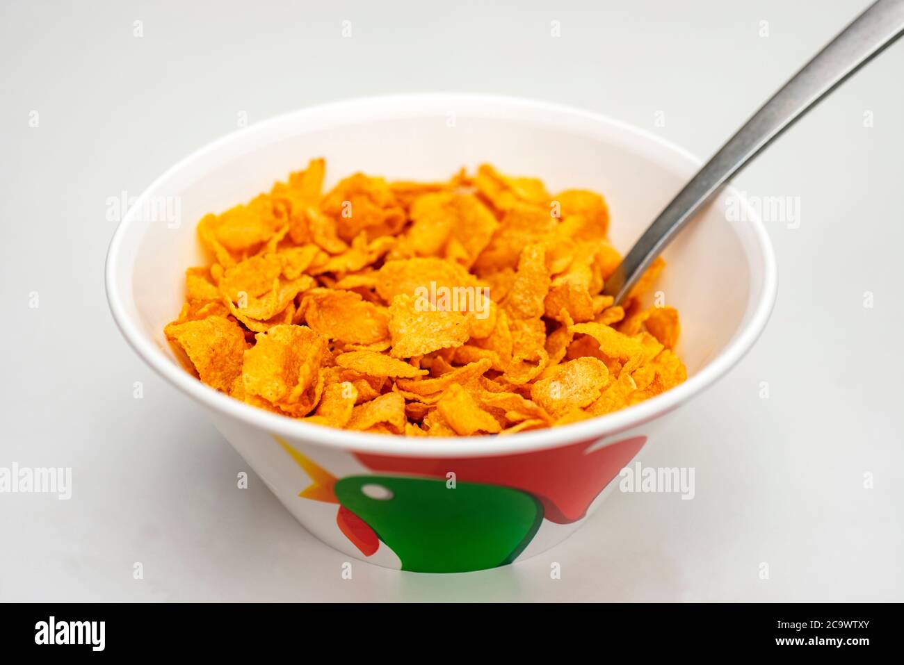 i fiocchi di mais di kellogg Foto Stock