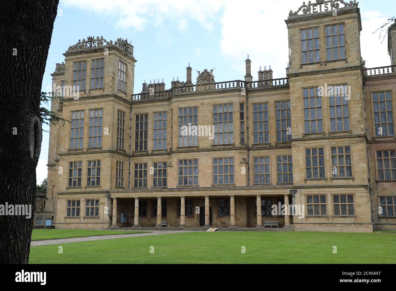Hardwick Hall National Trust 2020 Foto Stock