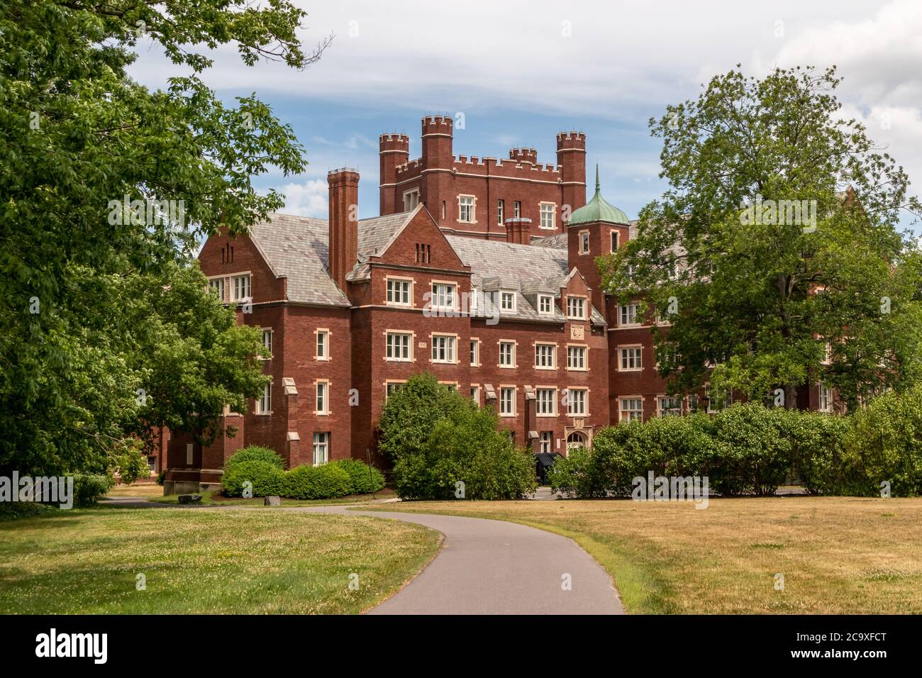 Ithaca, New York - 7 luglio 2020: Cornell University a Ithaca, New York. Foto Stock