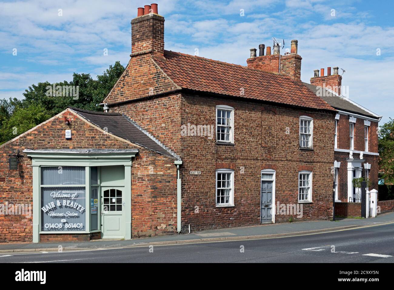 Edifici a Snaith, East Yorkshire, Inghilterra Regno Unito Foto Stock