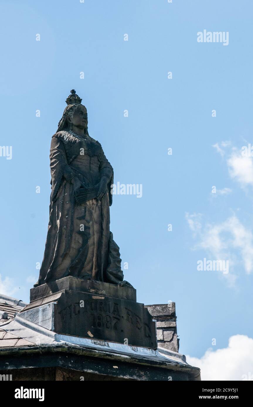 Intorno al Regno Unito - Statua della Regina Vittoria Foto Stock