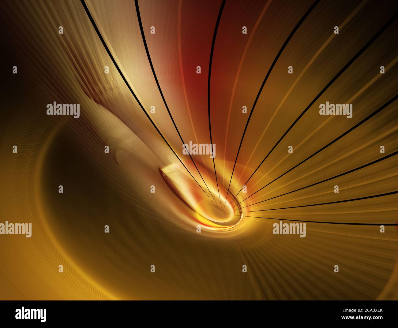 Sfondo tecnologico strutturato. Grafica 2D frattale. Concetto di scienza e tecnologia. Foto Stock