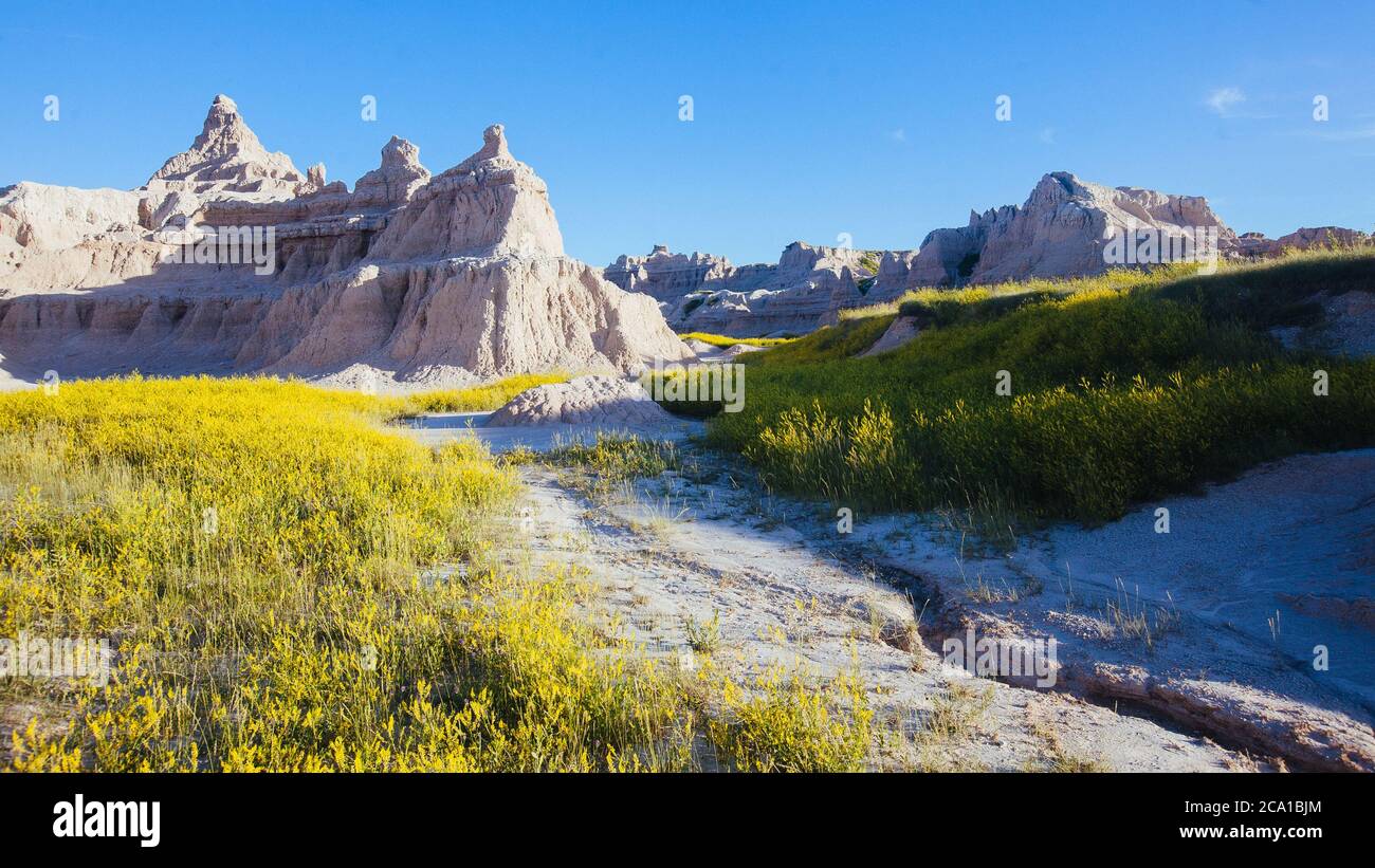 Window Trail al Badlands National Park Foto Stock
