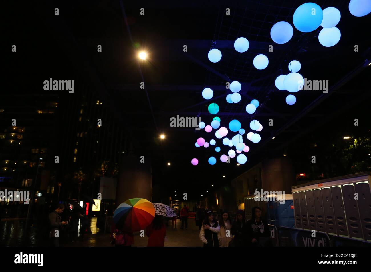 Vivid Sydney 2015. Foto Stock