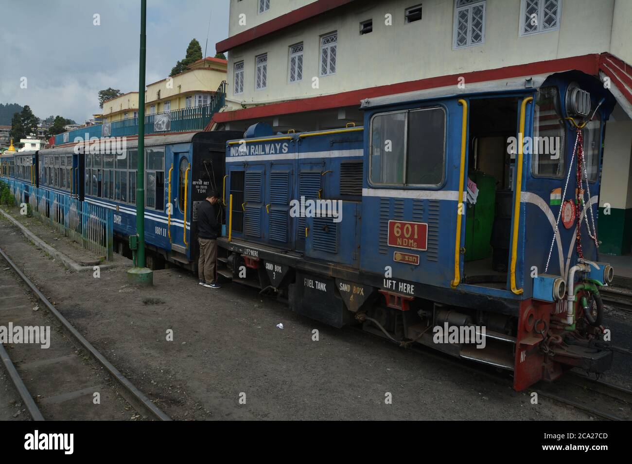 Darjeeling Himalayan Railway Foto Stock