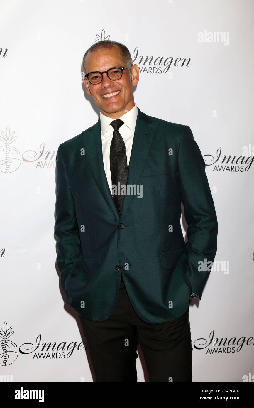 LOS ANGELES - AGOSTO 25: Mark Damon Espinoza al 33° Premio Imagen annuale al JW Marriott Hotel il 25 agosto 2018 a Los Angeles, California Foto Stock