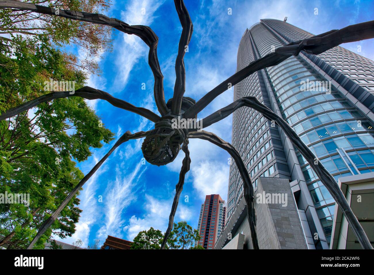 Roppongi Hills Mori Tower, Spider of Louise Bourgeois, Tokyo, Giappone Foto Stock