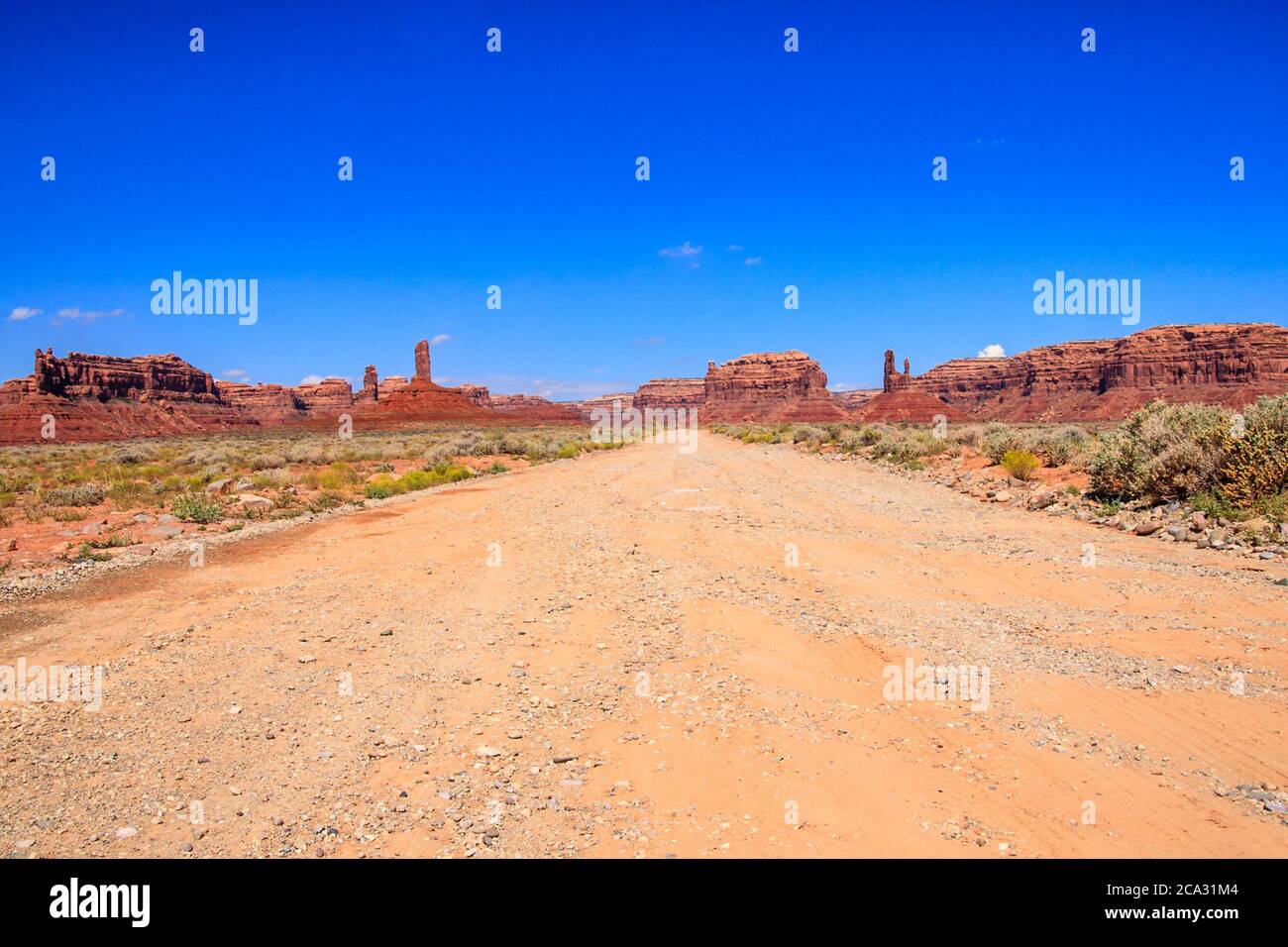 Valle degli dei nello Utah Foto Stock