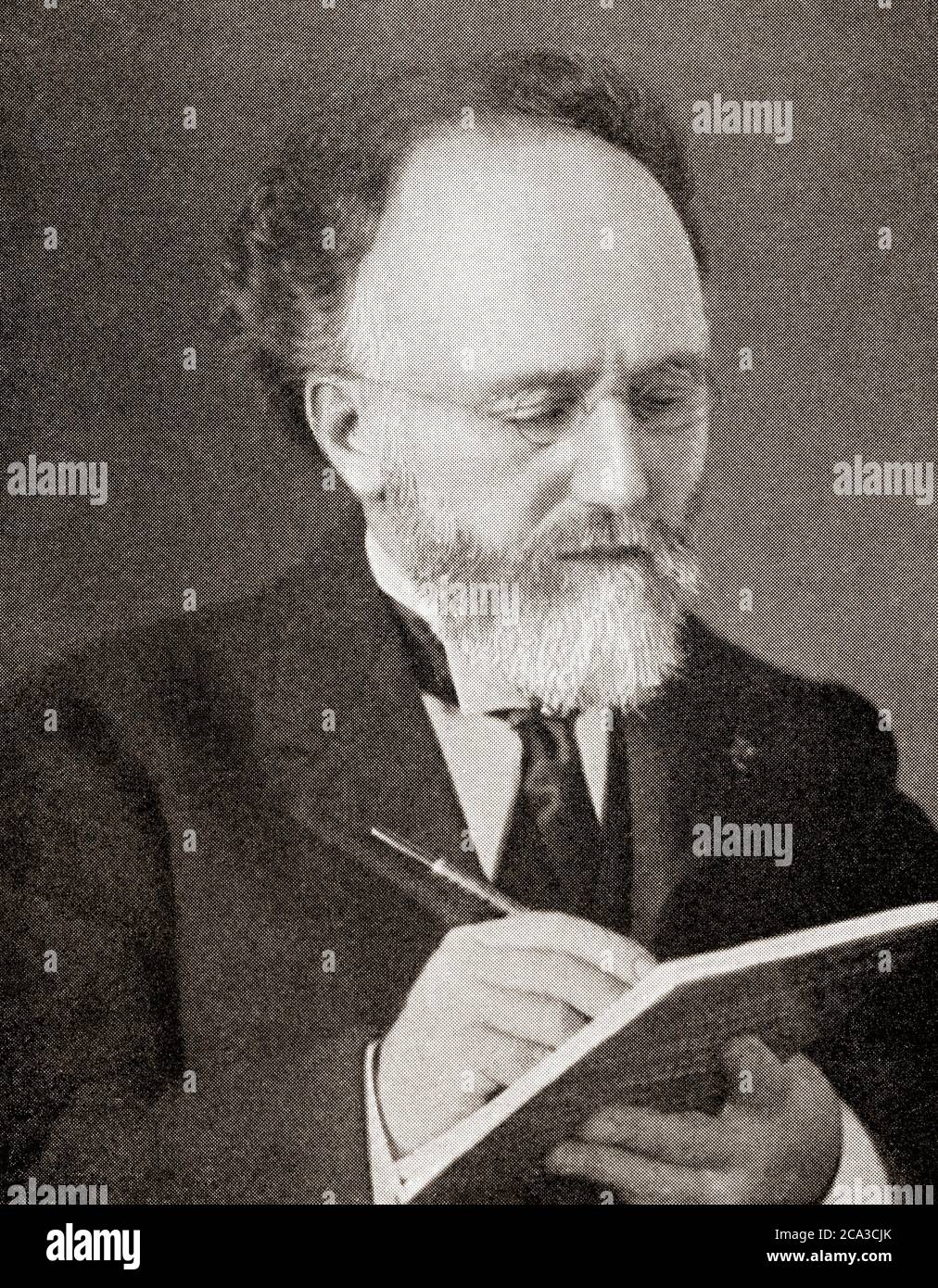 Sir Richard Trevittick Tangye, 1833 â. " 1906. Produttore britannico di motori e attrezzature pesanti. Dalla Business Encyclopedia and Legal Foto Stock