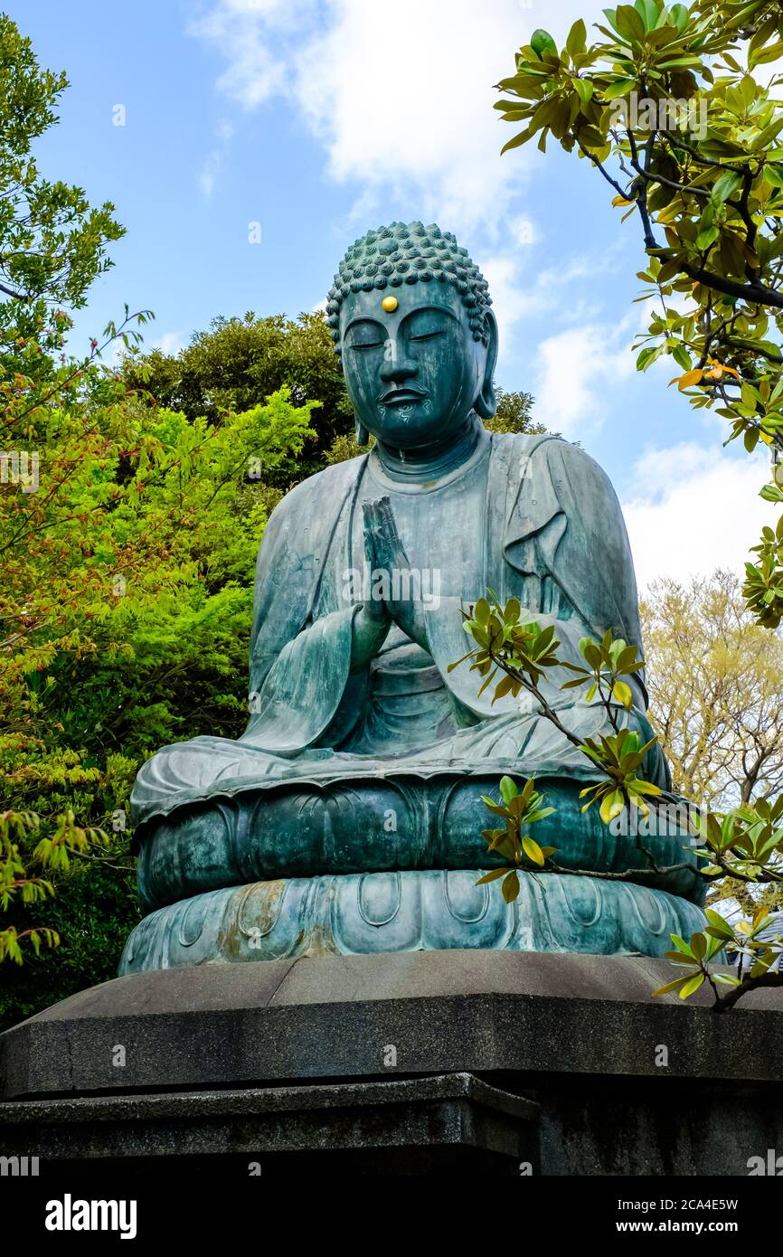 Un grande buddha Foto Stock