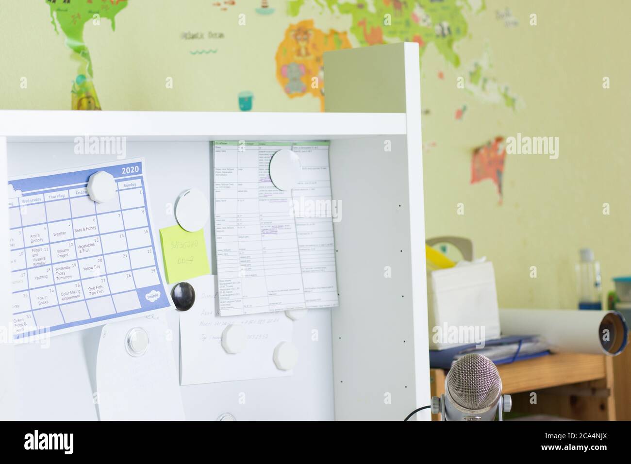 Interni moderni dell'ufficio o dell'aula con spazio per la copia Foto Stock