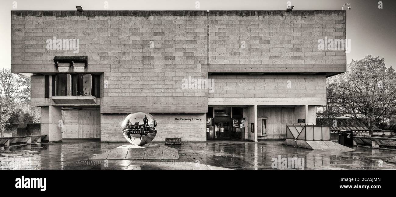 Berkeley Library, Trinity College, Dublino, Irlanda Foto Stock