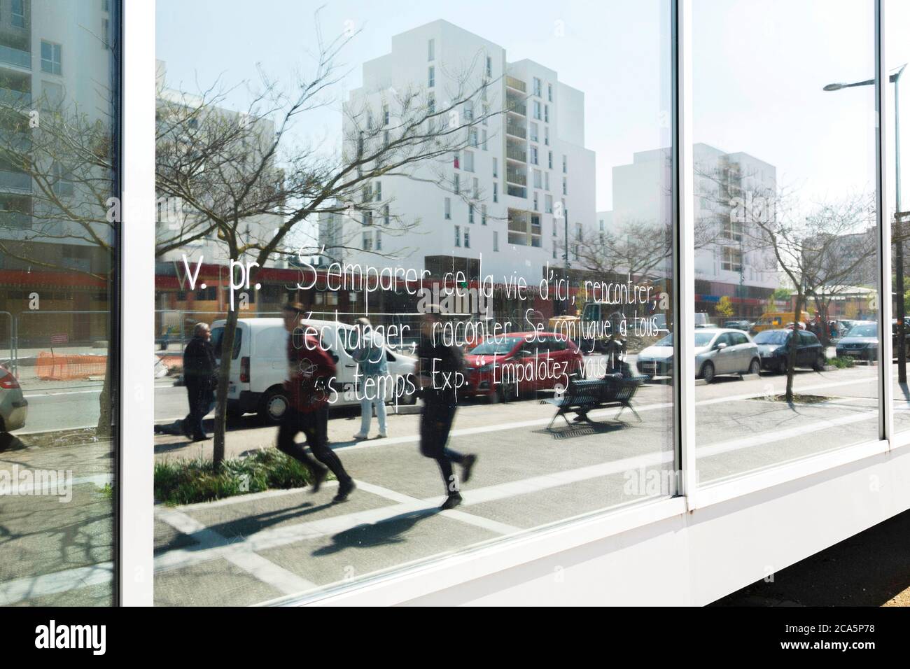 Francia, alta Garonna, Tolosa, Empowerot, scena di vita su una strada nel centro della città Foto Stock