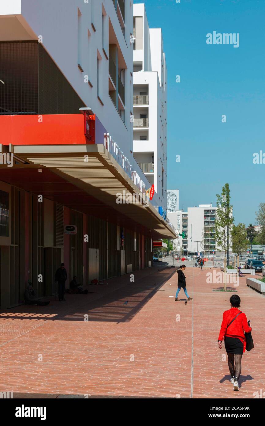 Francia, alta Garonna, Tolosa, Empowerot, scena di vita su una strada nel centro della città Foto Stock
