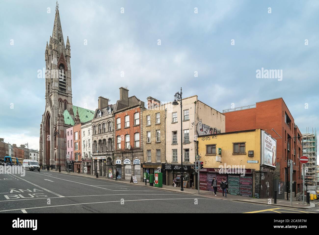 Chiesa cattolica di Sant'Agostino e Giovanni Battista, Dublino, Irlanda Foto Stock