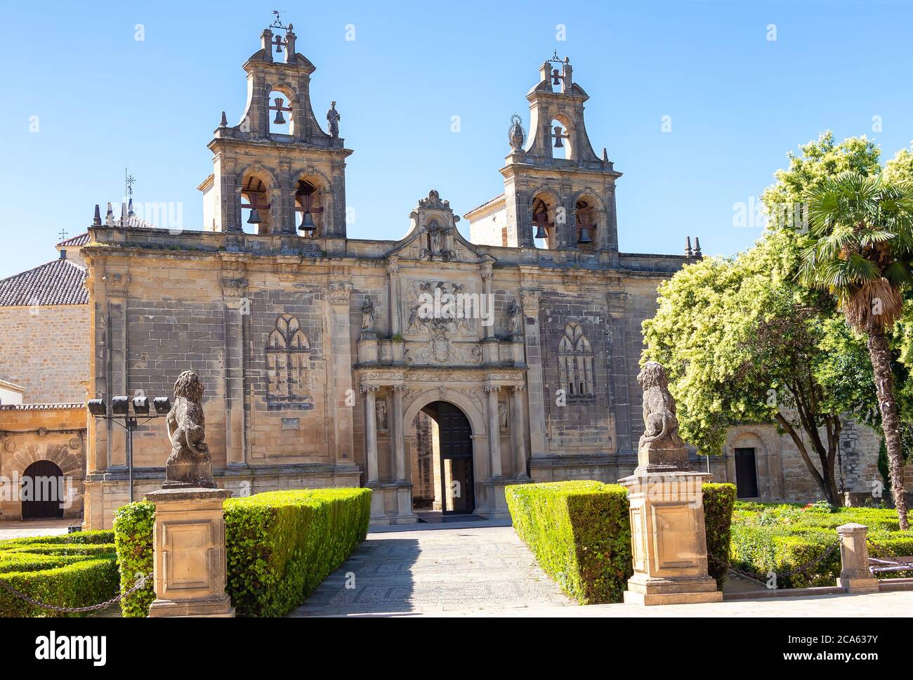 Basilica di Santa Maria dei Reales Alcazares a Ubeda, Spagna Foto Stock