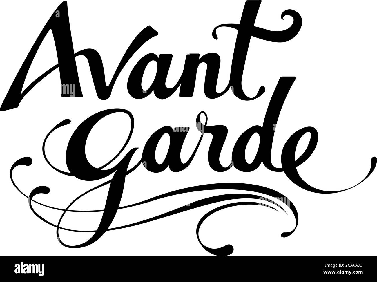 Testo calligrafia personalizzato Illustrazione Vettoriale