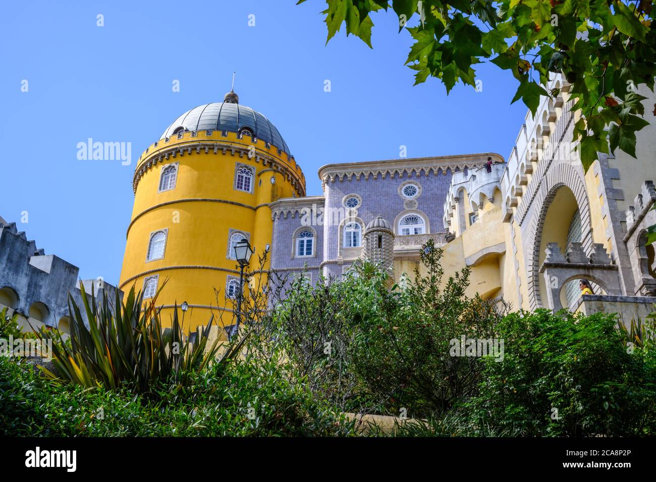 Palácio Nacional da pena (Palazzo pena), Sintra, Lisbona Foto Stock