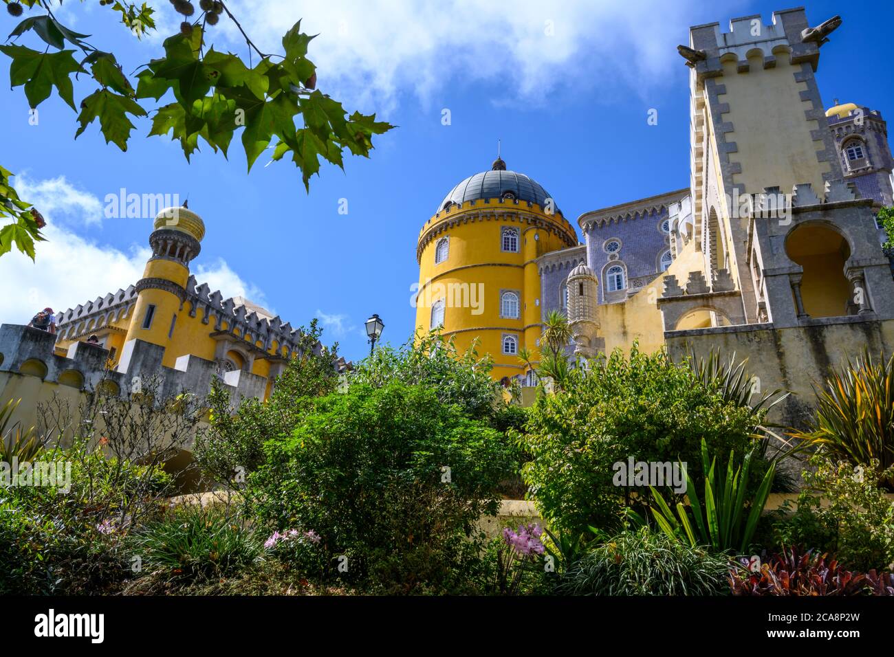 Palácio Nacional da pena (Palazzo pena), Sintra, Lisbona Foto Stock