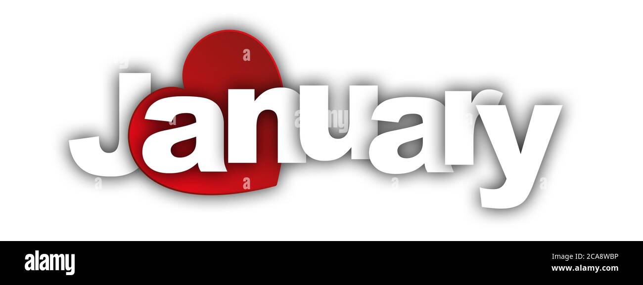 gennaio Foto Stock