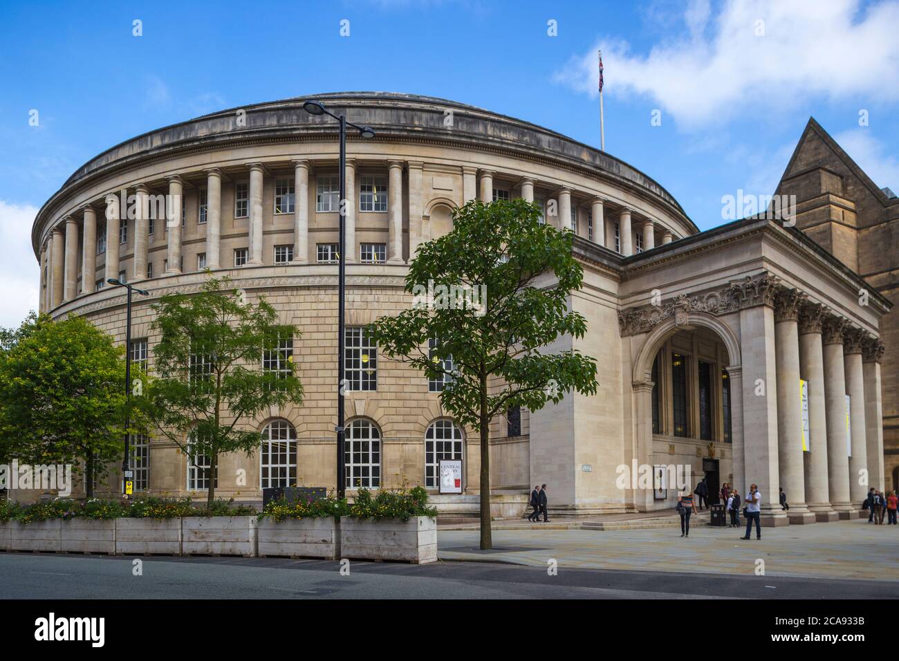 Manchester Central Library, Manchester, Inghilterra, Regno Unito, Europa Foto Stock