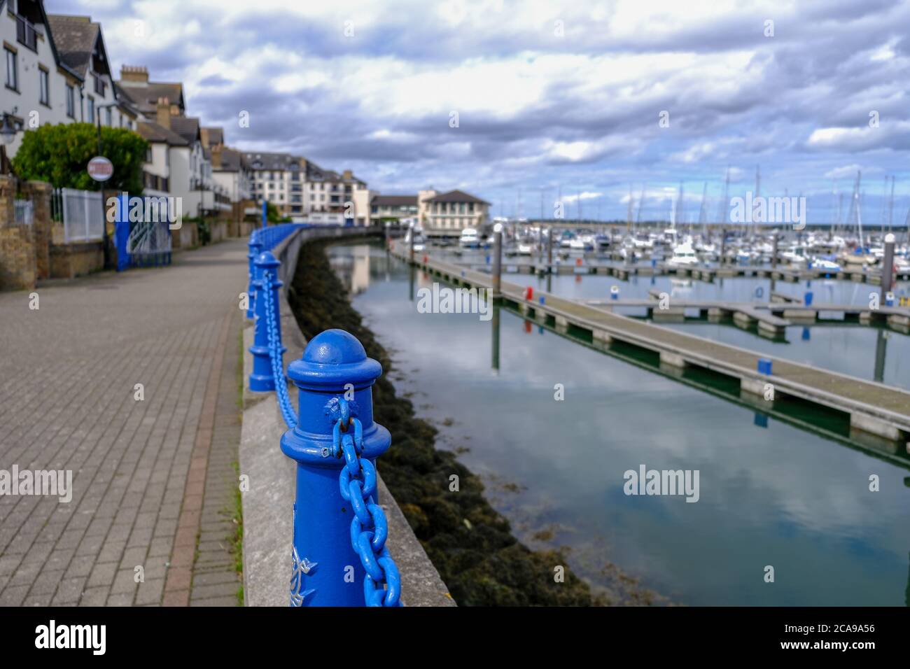 Dublino - 2019 agosto: Porto di Malahide Foto Stock