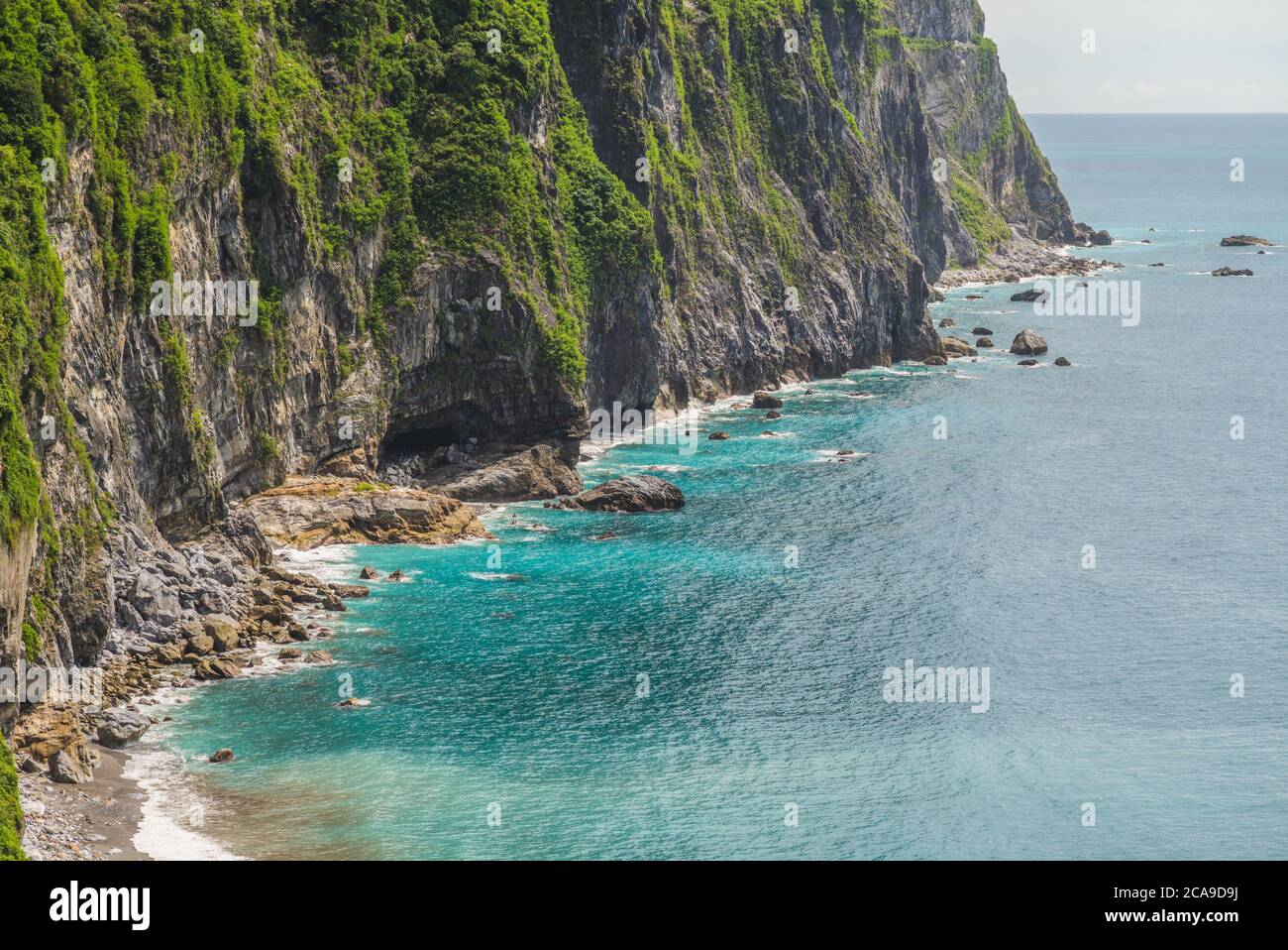 Paesaggio di Qingshui Cliff a Hualien, Taiwan Foto Stock