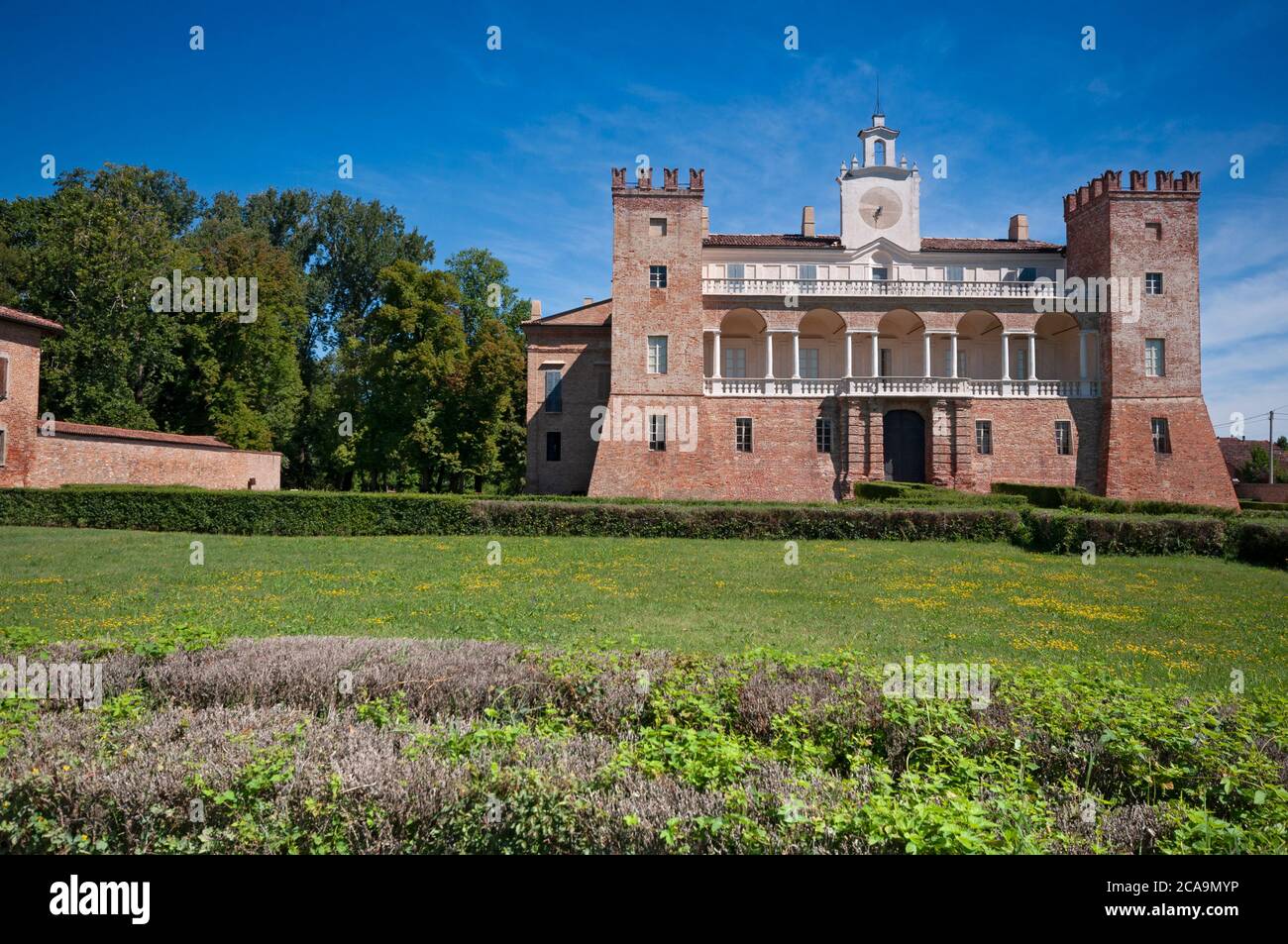 Italia, Lombardia, San Giovanni in Croce, Villa Medici del Vascello Foto  stock - Alamy
