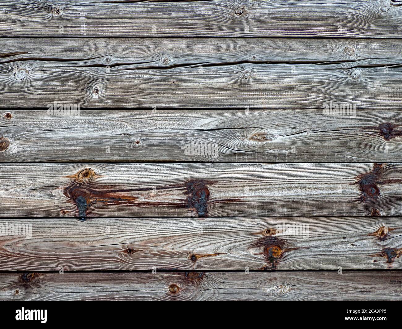 Orizzontale di tavole di legno da utilizzare come sfondo Foto Stock
