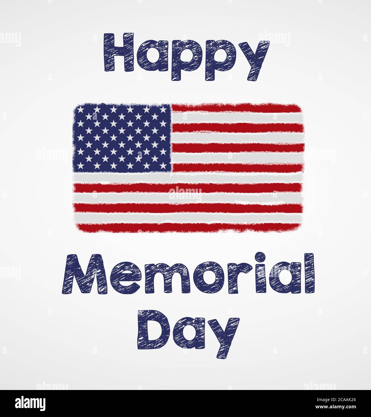 Happy Memorial Day Foto Stock