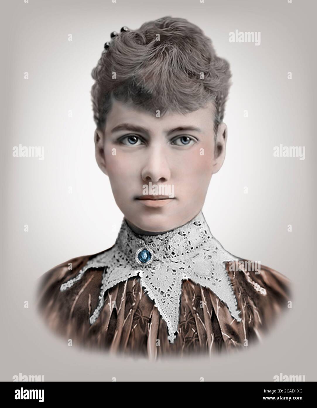 Nellie Bly 1864-1922 giornalista americano inventore operaio di beneficenza industriale Foto Stock