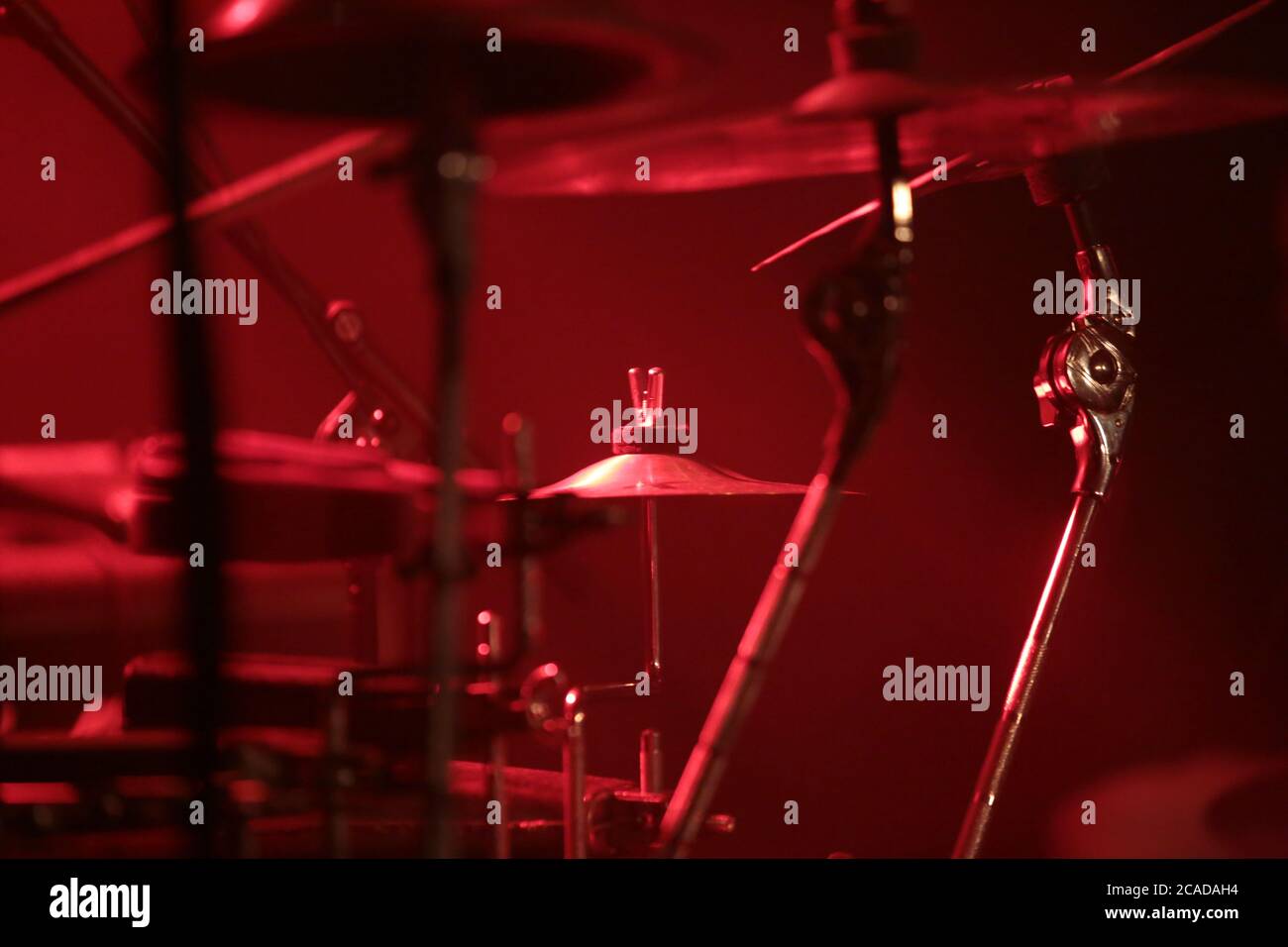 Dettagli di un concerto di vita Foto Stock