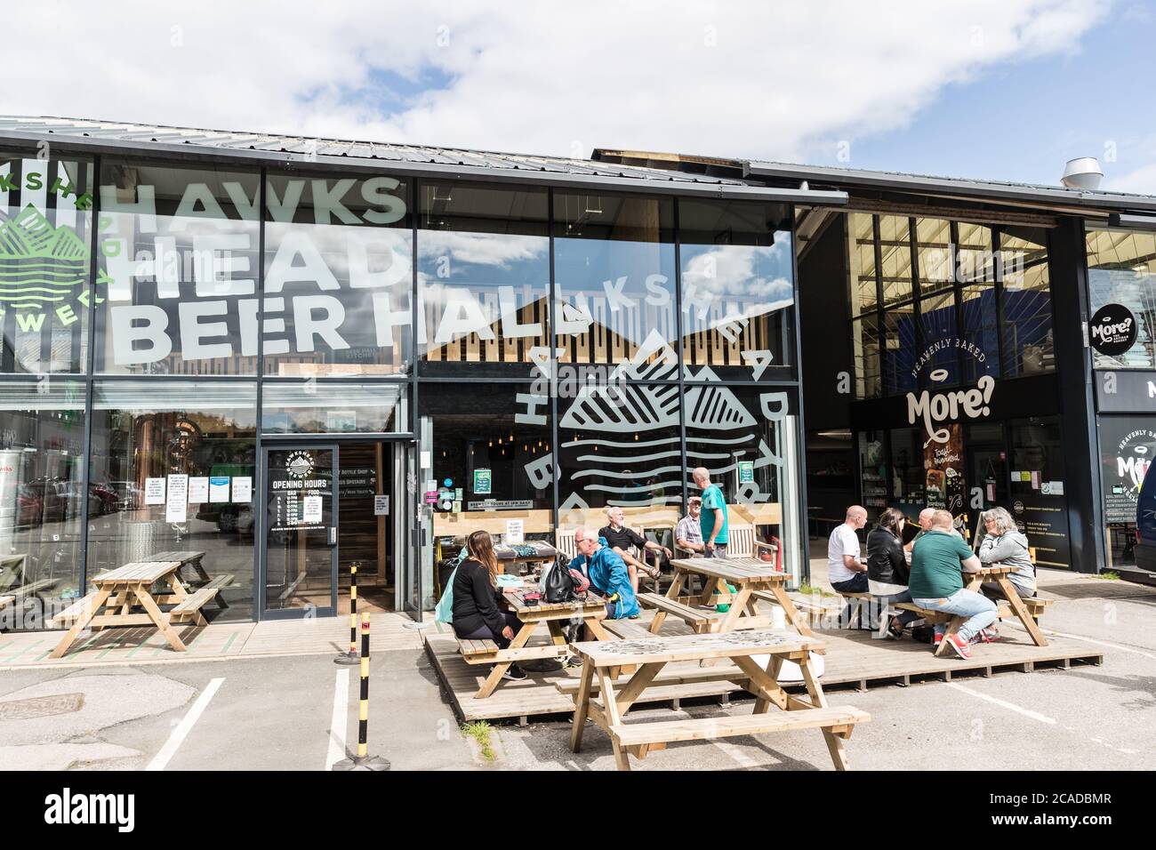 Hawkshead Brewery & Beer Hall Staveley Mill Yard Buiseness Park The Lake District Foto Stock