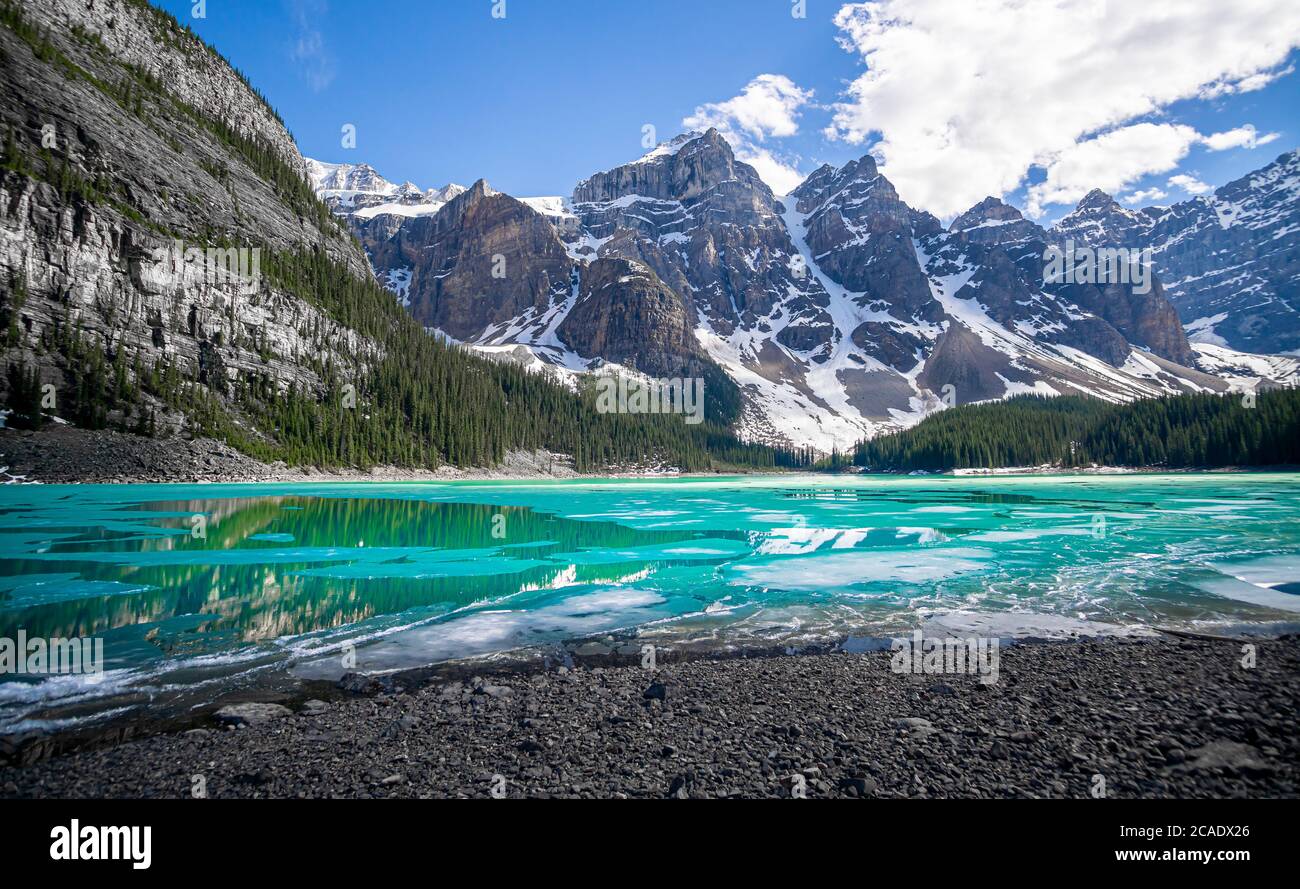 Montagna in Banff Foto Stock