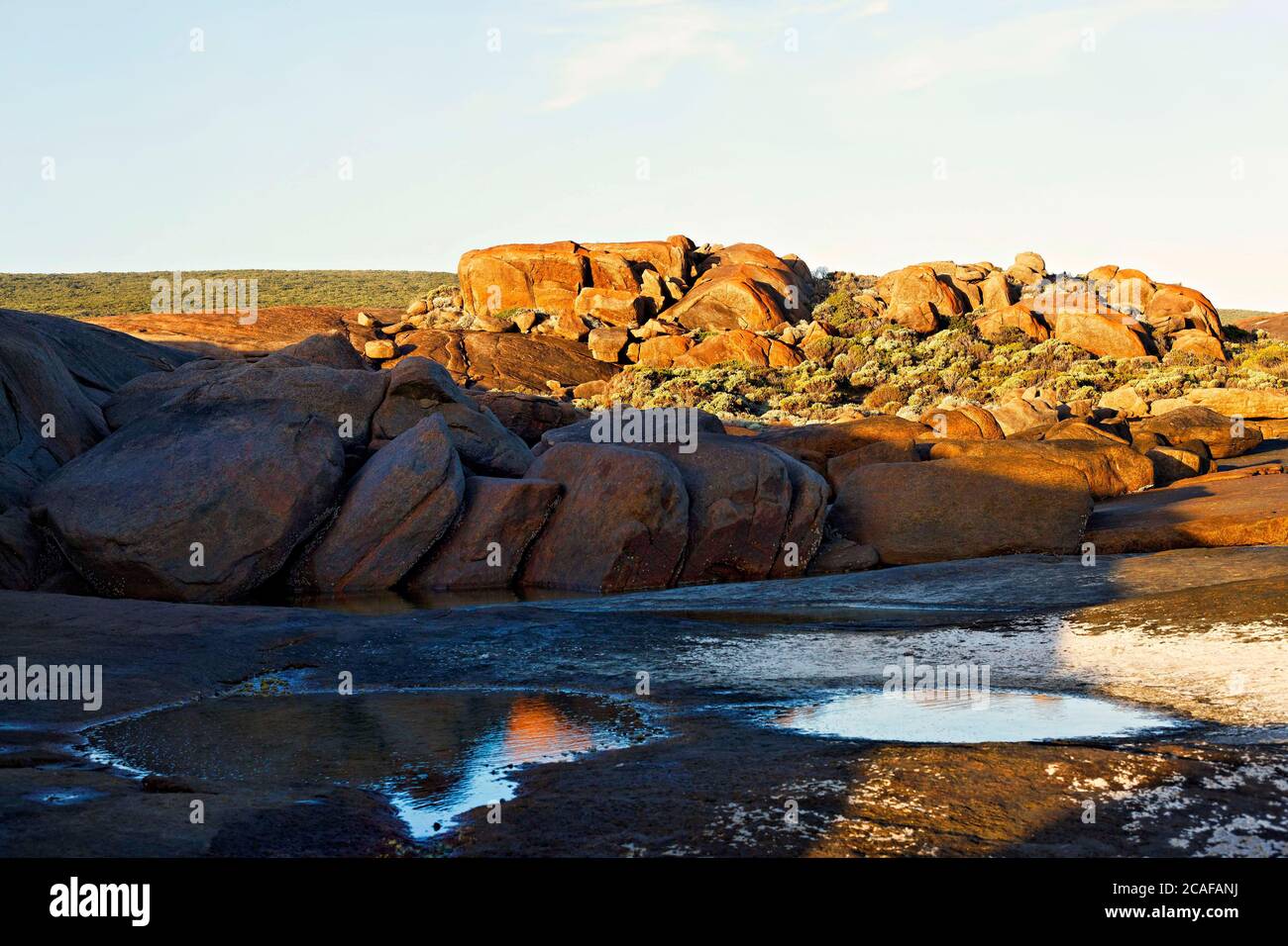 Coastal Rocks, Leeuwin, Augusta, Australia Occidentale Foto Stock