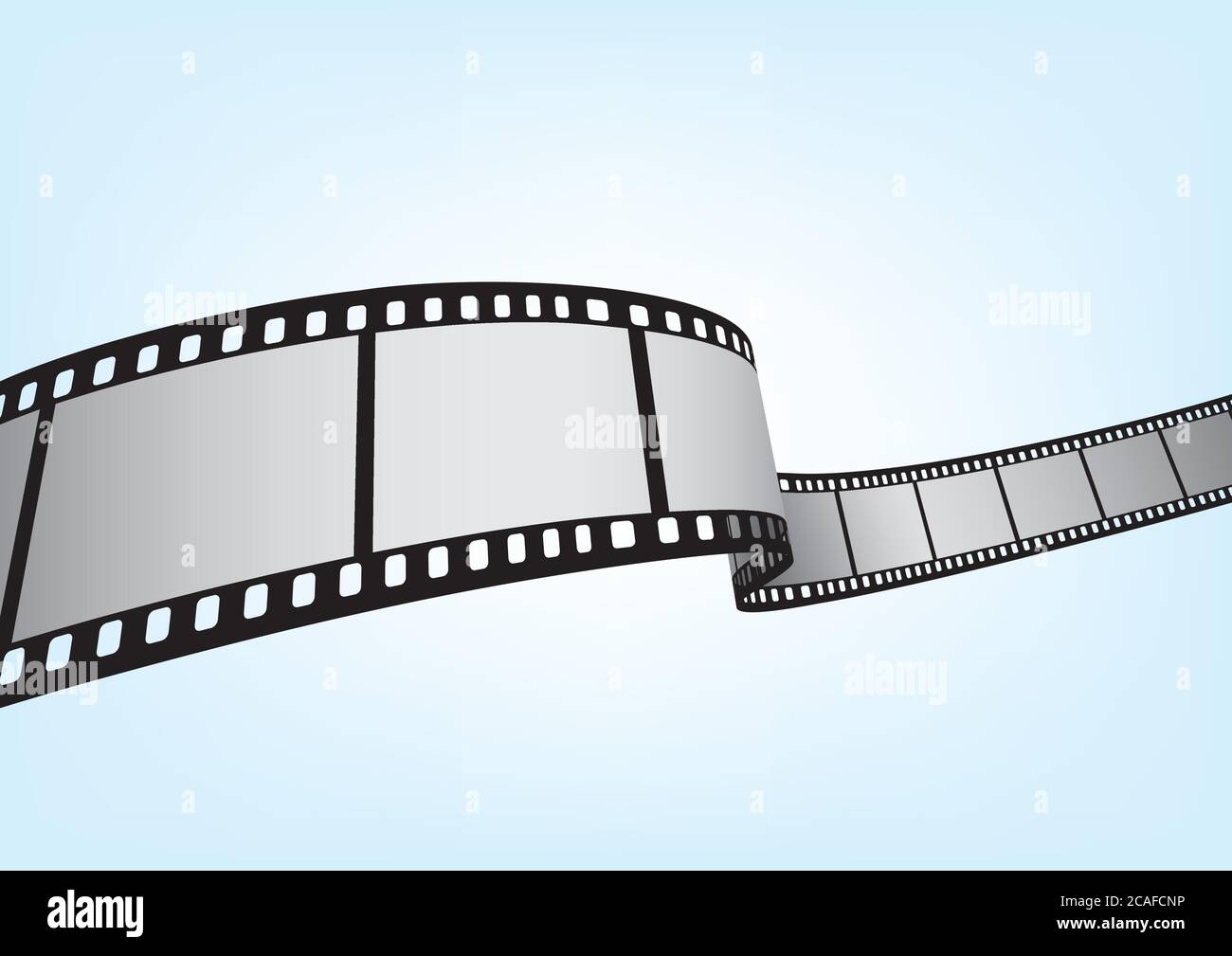 Cinema, film e fotografia modello di pellicola da 35 mm. Elementi  vettoriali 3D Immagine e Vettoriale - Alamy