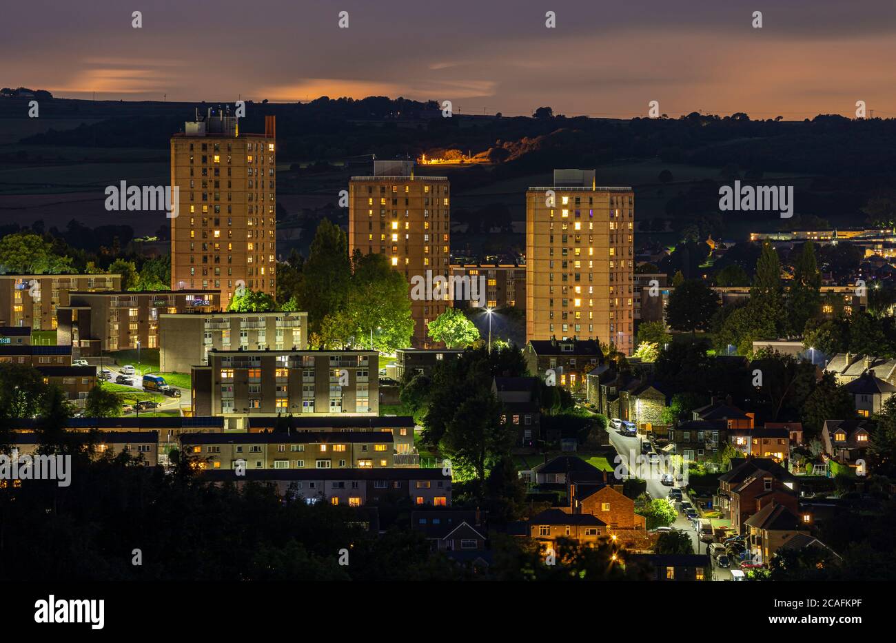 Giungla urbana Foto Stock