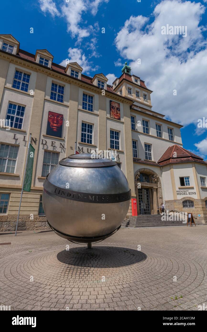 Linden-Museum, Stoccarda, Stato federale Baden-Württemberg, Germania meridionale, Europa centrale Foto Stock