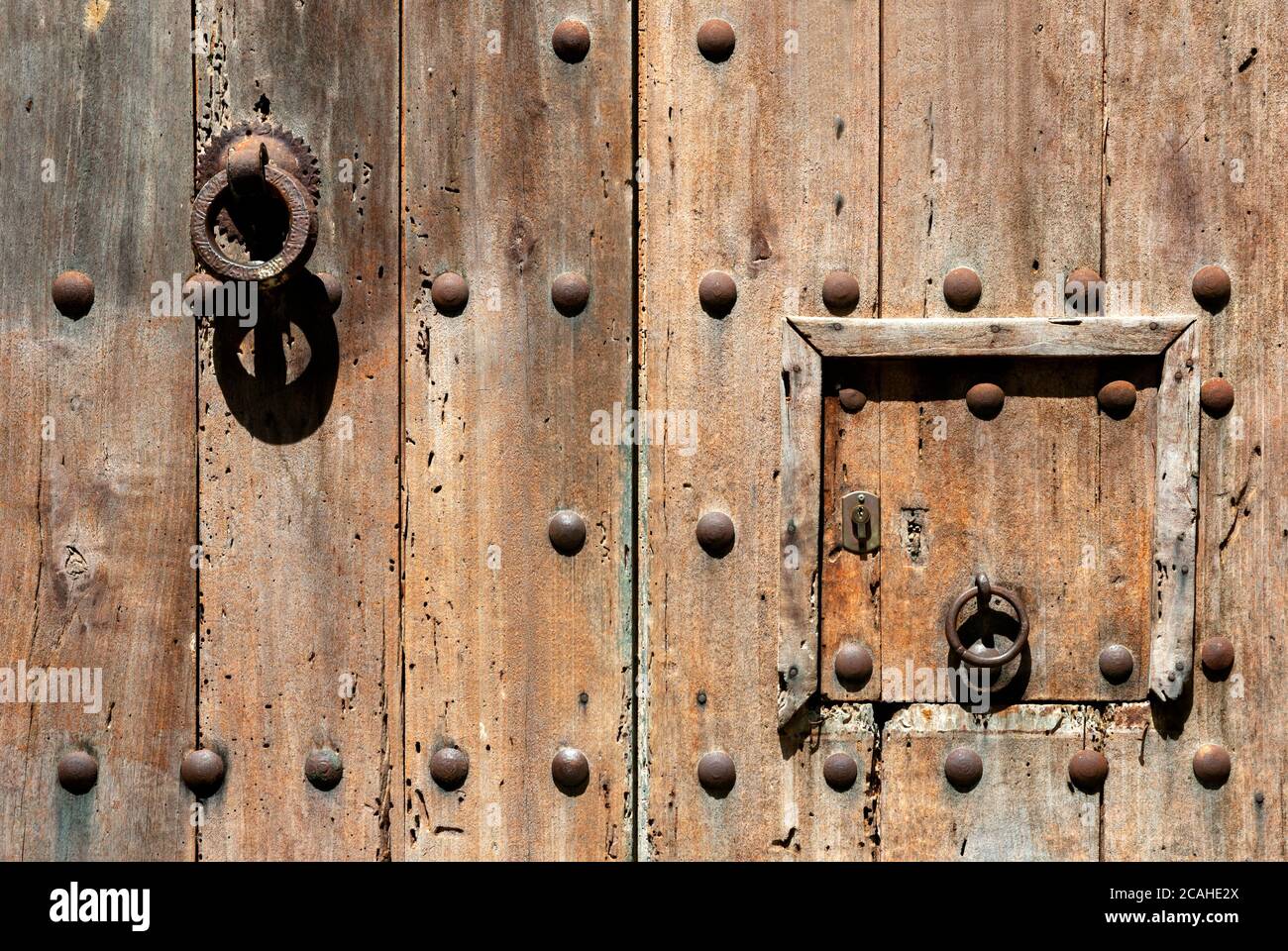 mura e porte medievali Foto Stock