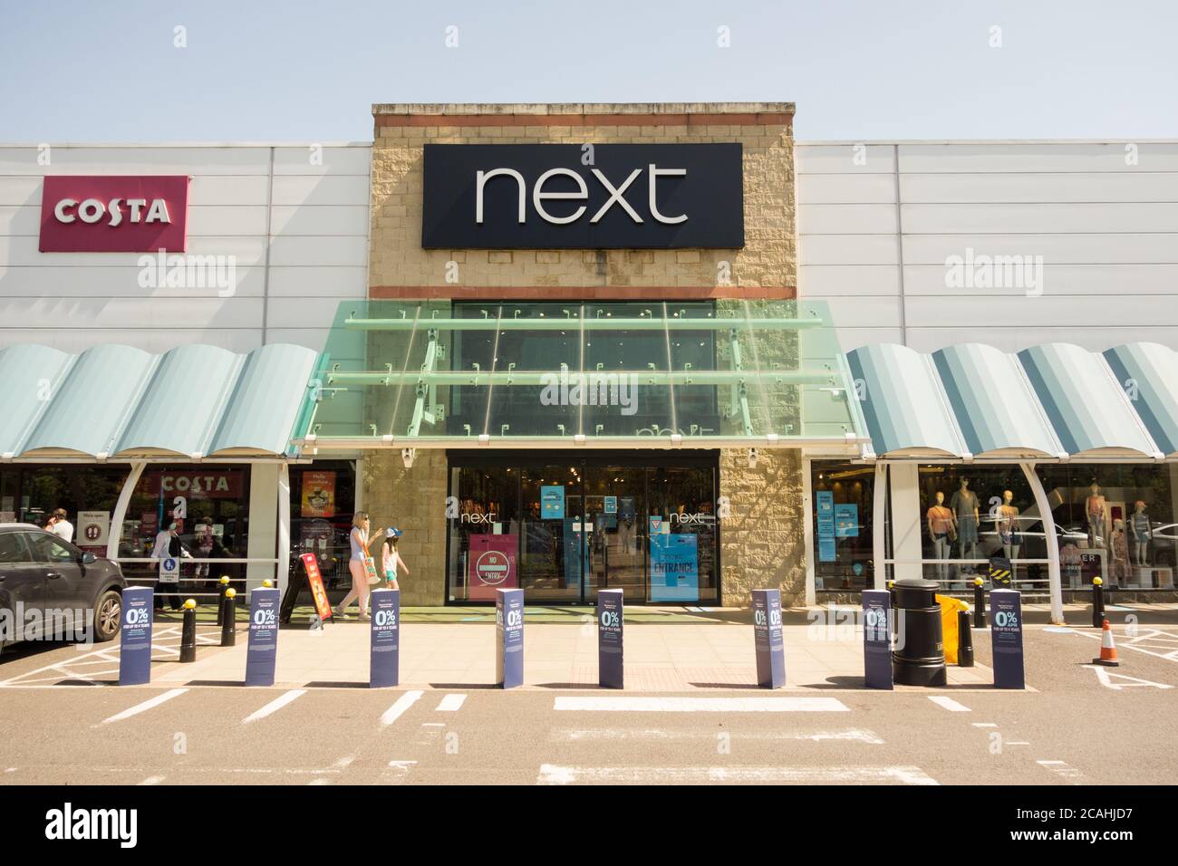 Prossimo negozio a Kew Retail Park, Richmond, Surrey, London, TW9, UK. Foto Stock