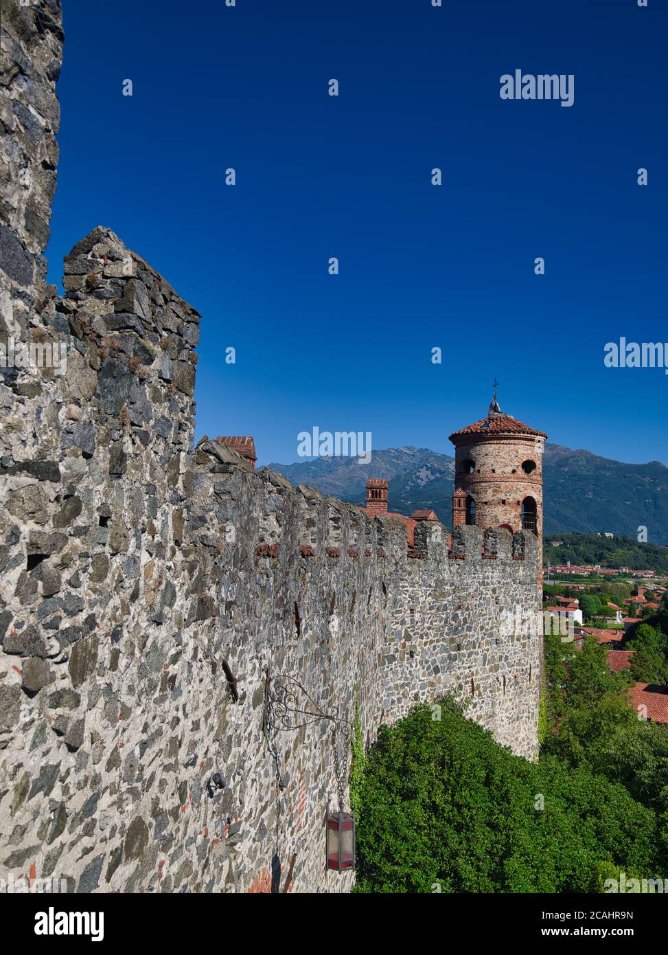 Castello di Pavone, Pavove Canavese, Torino, Italia Foto Stock