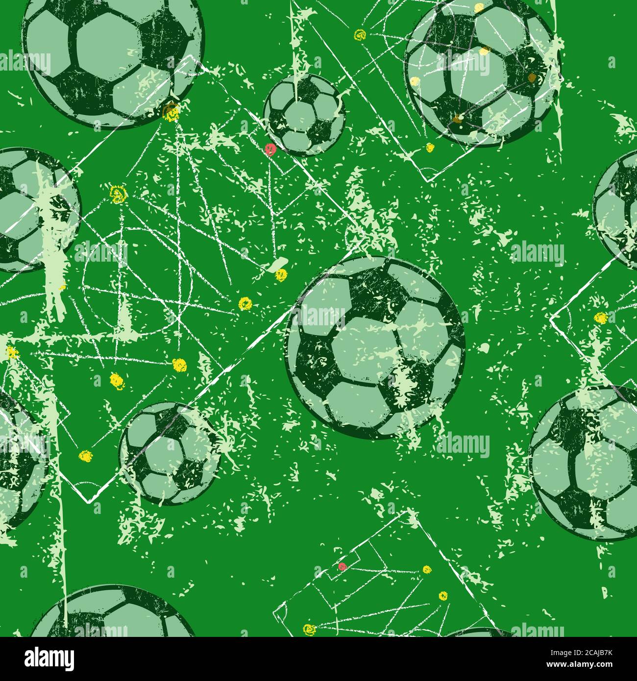 palla da calcio senza cuciture sfondo vettoriale, pattern, texture, mock-up, template vettoriale illustrazione Illustrazione Vettoriale